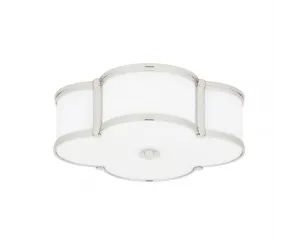 Потолочный светильник 3 LIGHT FLUSH MOUNT (никель)