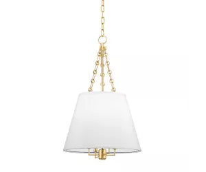 Люстра Burdett Aged Brass