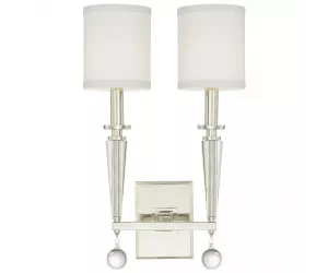 Бра Paxton 2 Light Sconce PN