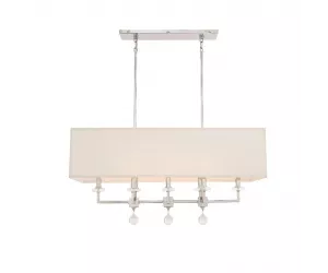 Люстра PAXTON 8 LIGHT полированный никель
