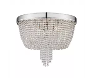 Люстра ROYALTON 4 LIGHT FLUSH MOUNT PN