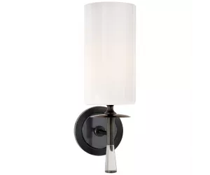 Бра Drunmore Single Sconce BZ/CG-WG - бронза, хрус