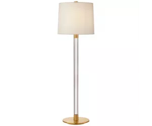 Настольная лампа Riga Buffet Lamp хрусталь и латун