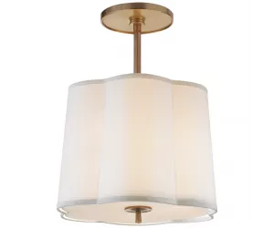 Потолочный светильник Simple Scallop Hanging Shade