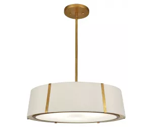 Люстра FULTON 6 LIGHT позолоченная
