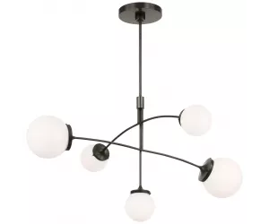 Люстра Prescott Medium Mobile Chandelier KS 5403BZ-WG