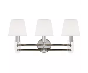 Бра Jake 3 - Light Vanity полированный никель