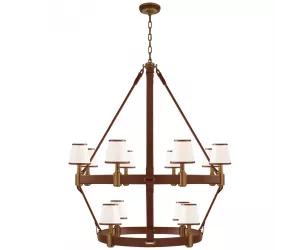 Люстра Riley Large Two Tier Chandelier RL 5614NB/SDL-L