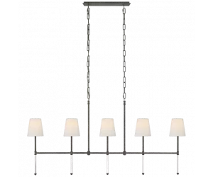 Люстра Camille Medium Linear Chandelier SK 5055BZ-L