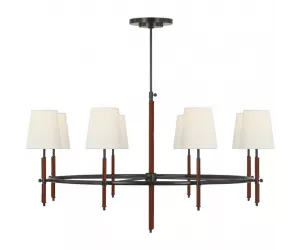Люстра Bryant Wrapped Ring Chandelier TOB 5588BZ/SDL-L