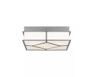 Потолочный светильник Трансoм (Transom), полированный никель