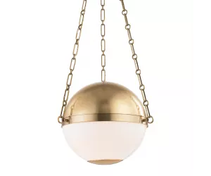Люстра Сфера №2 (Sphere No.2), малая, состаренная латунь